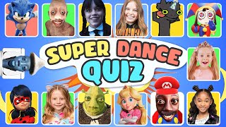 Who Is DANCING & Who is SINGING? | Salish Matter, Elsa, Tenge Tenge, Diana, Lay Lay, MrBeast