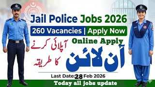 Punjab Prison Department Jobs 2026 Online Apply | Jail Police Jobs 2026 Full Guide