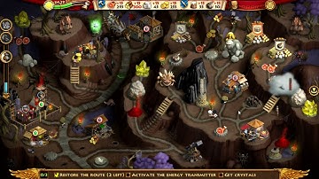 Roads of Rome Portals 3 CE, Level 29, Hard Mode Walk-through with Hidden Object locations