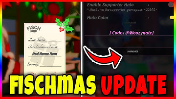 FISCHMAS UPDATE (CODES, SANTA, QUESTS, PRESENTS) in FISCH Roblox