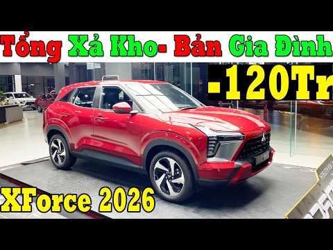 ✅Bản Gia Đình Mitsubishi Xforce Cuối Tháng Xả Đến 120Tr Rồi| Giá Lăn Bánh Mitsubishi Xforce|Topcarvn