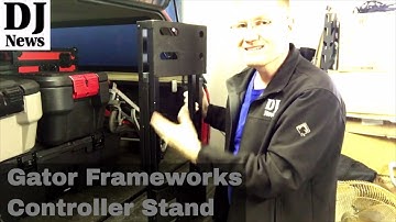 #GatorCases Heavy Duty Frameworks Multi Adjustable Stand Table | Disc Jockey News