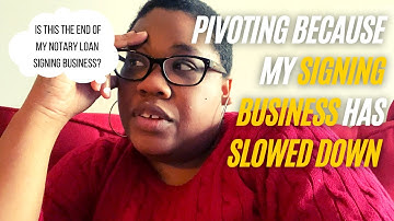 Business Update! | Adding Field Inspections to my Mobile Notary Business | Slow Loan Signing Market