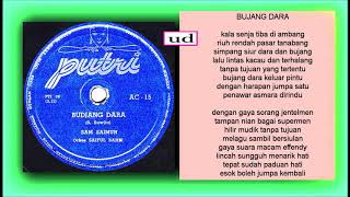 Video thumbnail of "Sam Saimun dgn. Orkes Saiful Bahri -  Bujang Dara (S. Suwita) - akhir 1962"