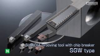 SUMIDIA grooving tool SGW type