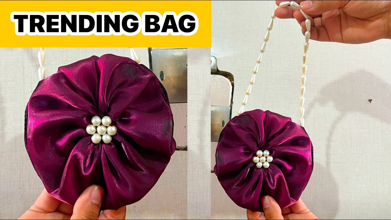 Trending Bag Full Tutorial | Potli Bag cutting and Stitching  #trending #potlibag #tailoring 