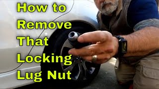 How to Remove Locking lug Nuts with No Key Hacks and Tools