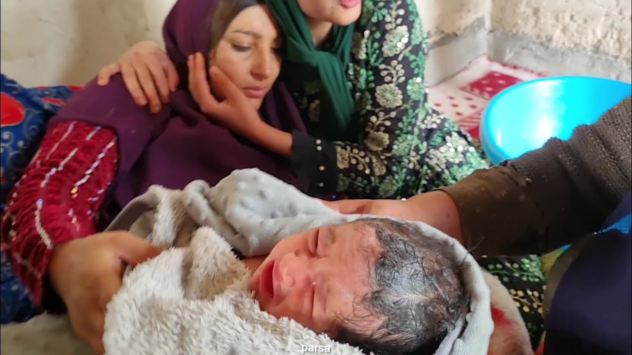 Birth of a baby in the mountains: natural delivery￼