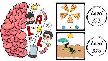 Brain Test All Star : Level 375 , 376 – How to Solve? (Walkthrough)