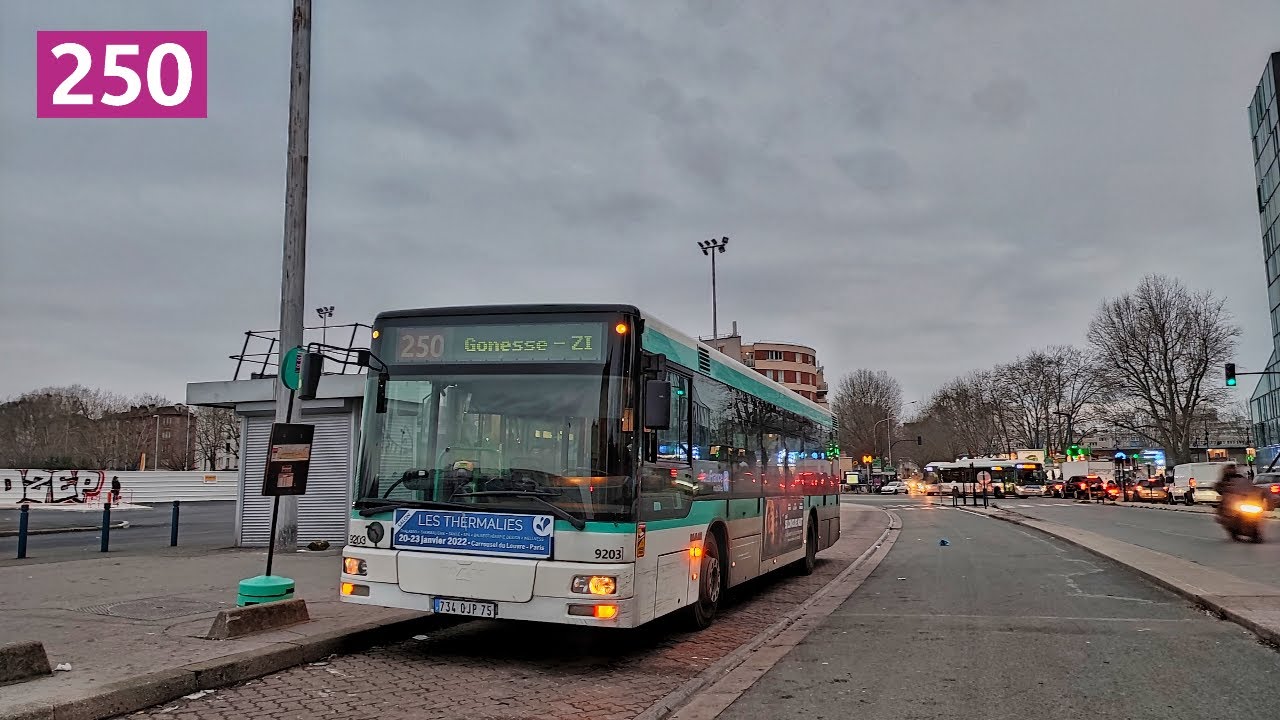 MAN NL223 €3 VOITH -  Bus 250 RATP