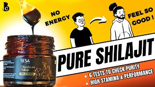 Pure Shilajit Benefits  How To Test Purity & Use It For Hair  5 Useful Tips