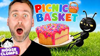 picnic basket song kids funny ant steals my food mooseclumps