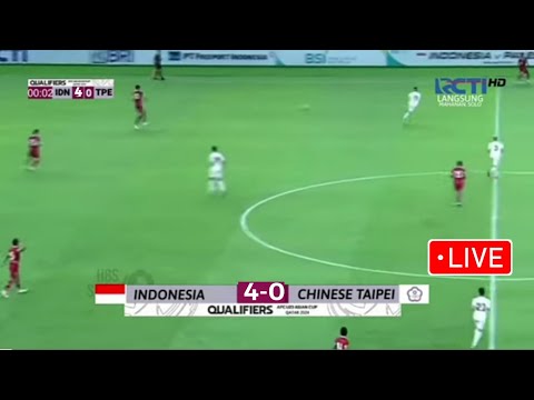 🔴 HASIL PERTANDINGAN INDONESIA U-23 VS TAIWAN U-23 KUALIFIKASI PIALA ASIA U23.
