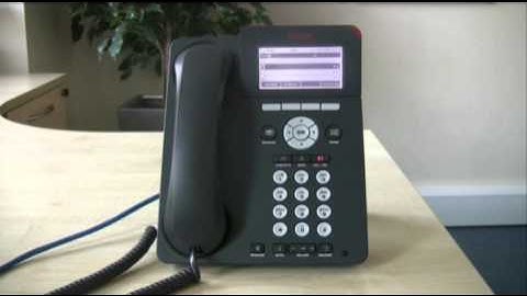 Forwarding calls - Avaya IP Office 96 series telephone (Britannic Technologies)