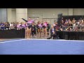 SRE Cami Klein, DeVeaus | L10 Floor 2018 JO Nationals
