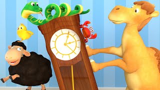 Hickory Dickory Dock 40 The Camel Went Up The Clock More Nursery Rhymes Kids Songs