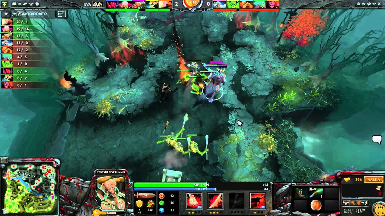 EVA tm и Shadow Heart (игра 1) Stage#2