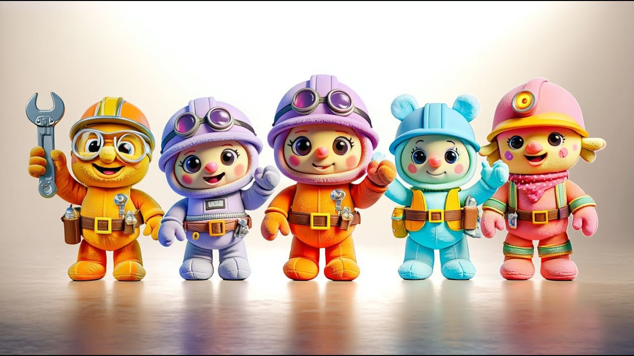 Meet the TINKIBOTS – The Tiny Builders with Big Hearts! 🧡 - YouTube