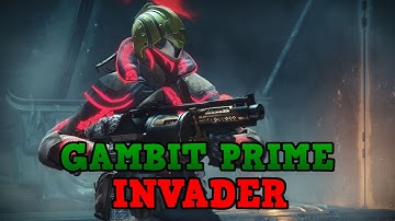 TOP TIER INVADER | Destiny 2 Gambit Prime competitive mode 6+ game winning streak!