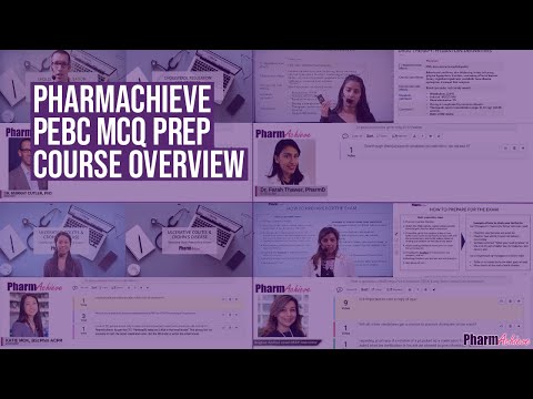 PEBC MCQ Prep Course by PharmAchieve