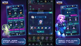 Mars Idle Mine - Ios Gameplay | New