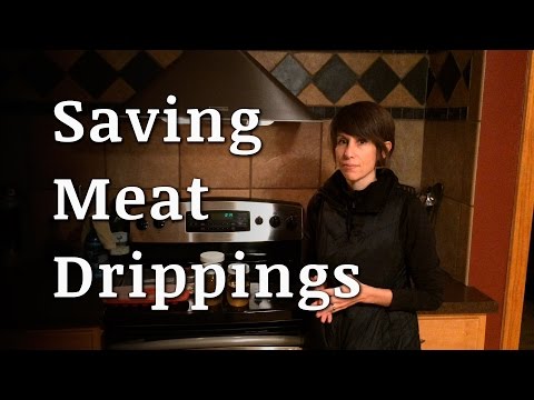 Saving Meat Drippings