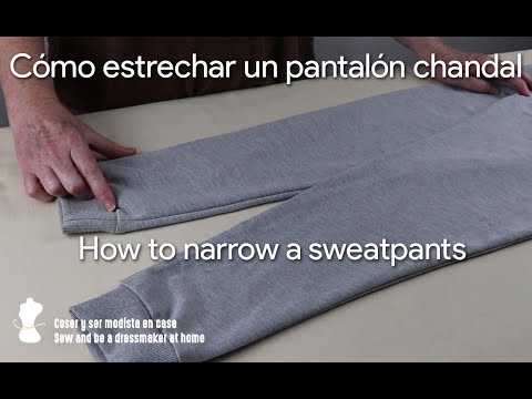 Video: Cómo Coser Pantalones De Chándal