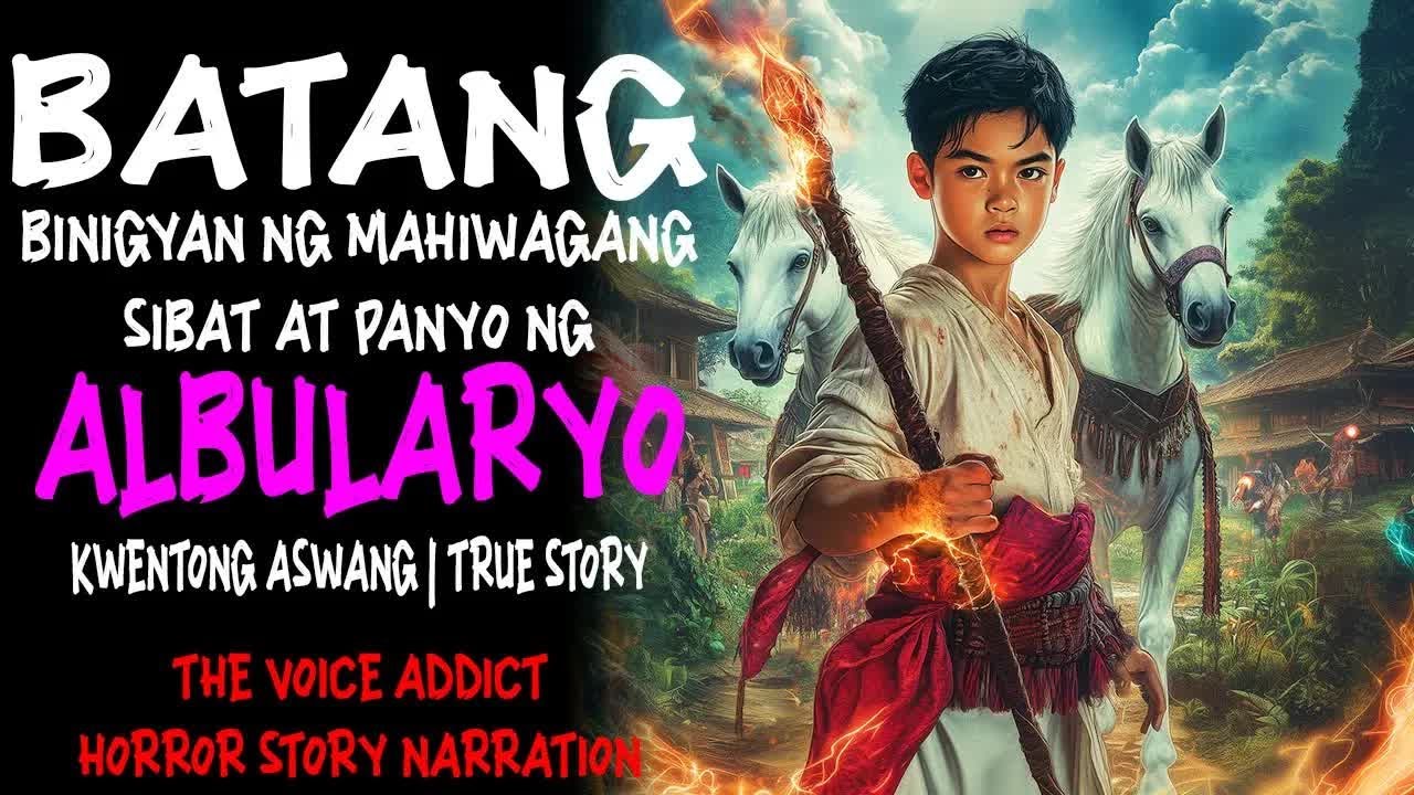 BATANG BINIGYAN NG MAHIWAGANG SIBAT AT PANYO NG ALBULARYO ｜ Kwentong Aswang ｜ True Story
