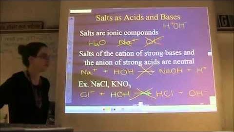 Chapter 14 (Acids and Bases) - Part 4