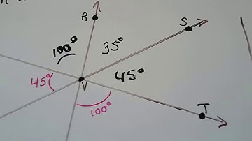 G.E.D. Math  24b, Congruent and Vertical Angles