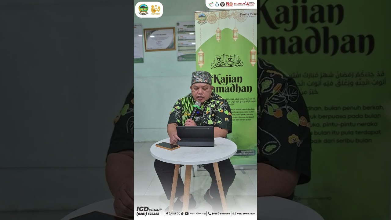 Kajian Ramadhan 1447H Eps.6 | Ramadhan di Tengah Ujian SakitSabar, Ikhlas, dan Tawakal