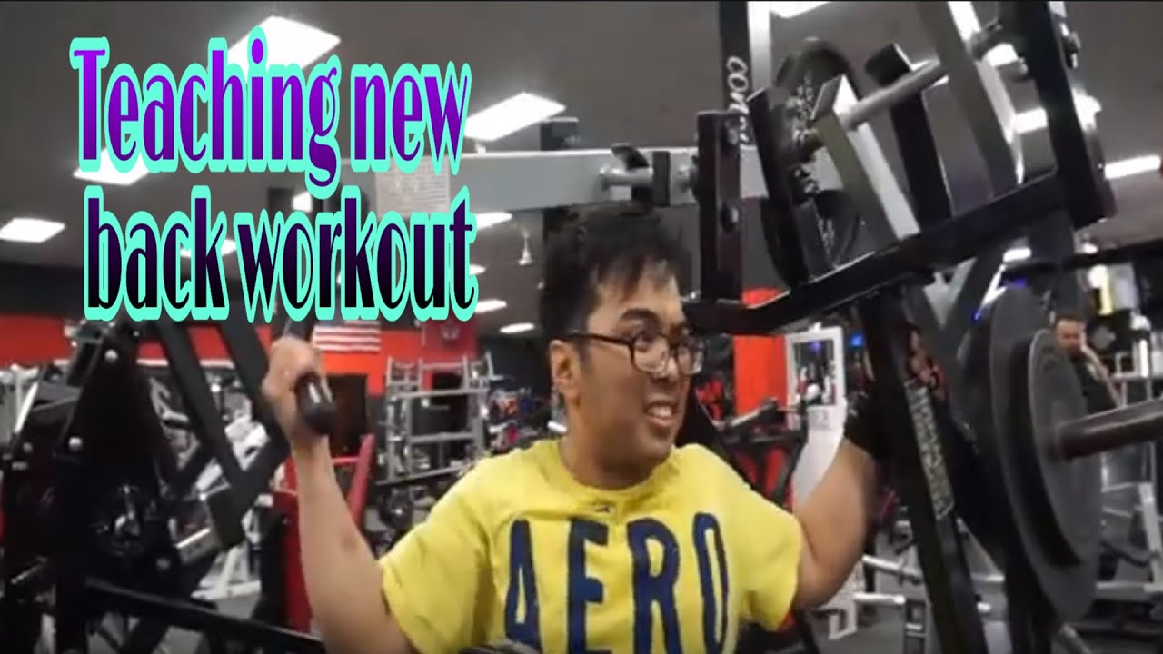 gym motivation youtube Teaching new back workout