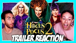 SISTAAAAHS!! HOCUS POCUS 2 TRAILER REACTION !! \/\/ Disney D23