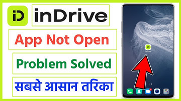 how to fix indrive app not opening | loading | not working problem in android phone