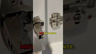 Montaje y Desmontaje sin Desarmador - Bisagra Hettich #tips #herrajes #cocina #diy