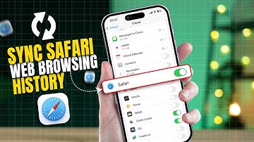 How To Sync Safari Web Browsing History to iCloud | Fix Safari Not Syncing With iCloud