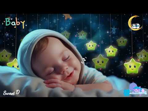 Calming Baby Sleep Music 🌙 Mozart & Brahms Lullabies for Deep, Restful Sleep 💤