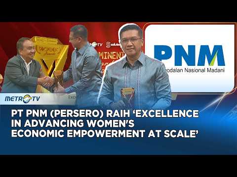 PT PNM Persero Raih Excellence in Advancing Women's Economic Empowerment at Scale