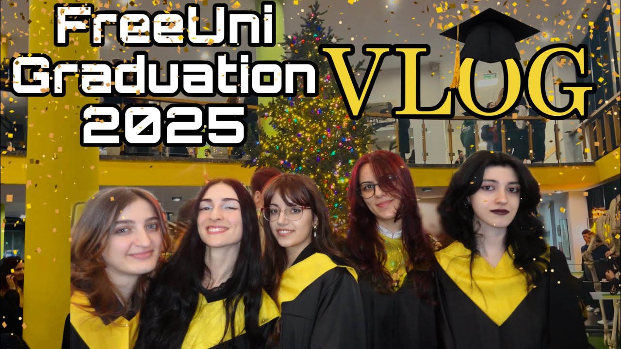 FreeUni Graduation 2025 - VLOG - ცხელი ჩაი