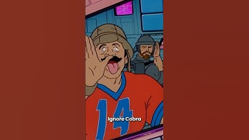 Cobra Commander says "that is disgusting!" | GI Joe Easter egg