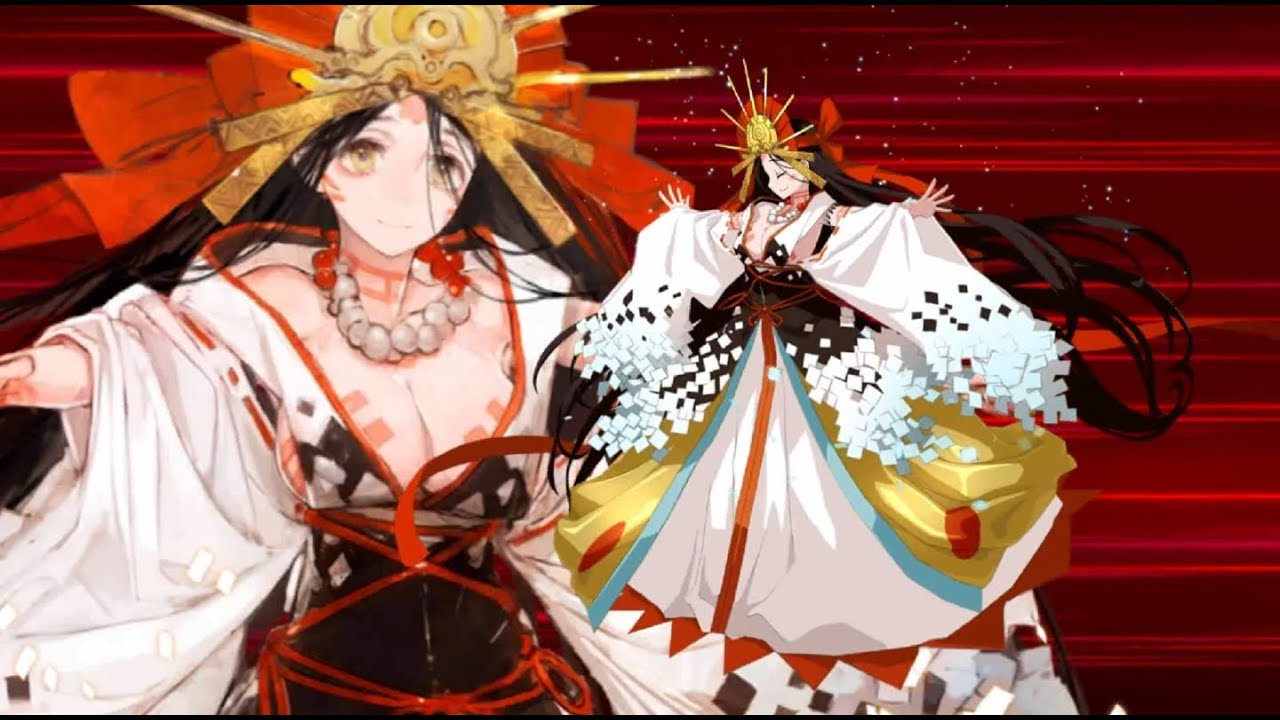 [Fate/Grand Order 60FPS 4K] 5* Himiko Animation+Skill+NP Demonstration