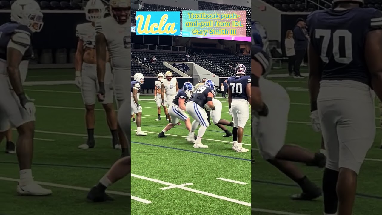 UCLA IDL Gary Smith III weighed in at 328, and has some moves! #shrinebowl #nfldraft #ucla #nfl adlı videoyu YouTube'da izle UCLA IDL Gary Smith III weighed in at 328, and has some moves! #shrinebowl #nfldraft #ucla #nfl adlı videoyu YouTube'da izle