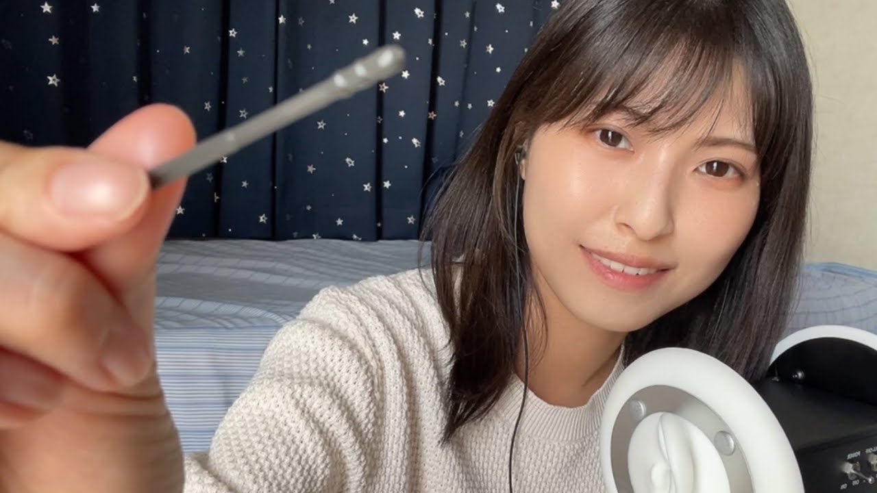 【ASMR】粘着綿棒でカリカリでゴリゴリな耳かき🦍