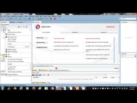 Döcu Content IBM Domino Web Service in Oracle JDeveloper ADF Application