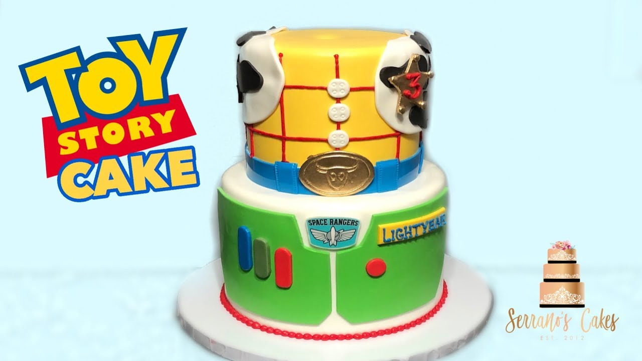 We Made A Toy Story Cake Youtube