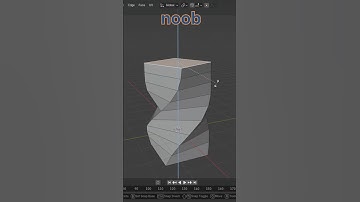 how to Twist models in blender #blender #3dmodeling #tutorial #shorts