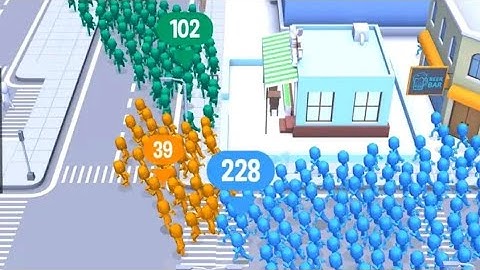 Crowd city game !! gameplay walkthrough with new skin, part 8