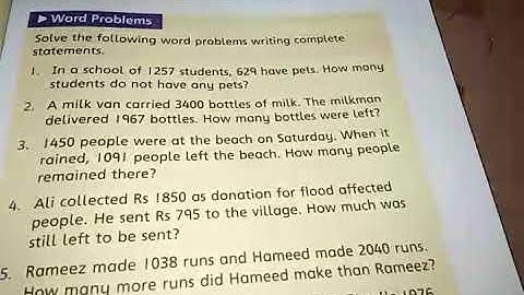 3rd class math lecture ex 2b word problems.mp4