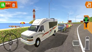 Camper Van Beach Resort - Big Van Crazy Driving | Car Driving Games Gameplay screenshot 4