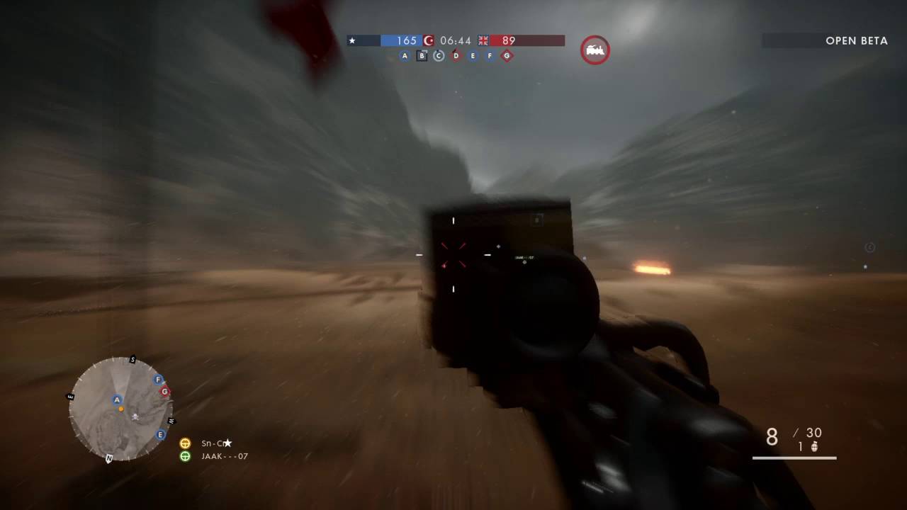 Open Beta Battlefield 1